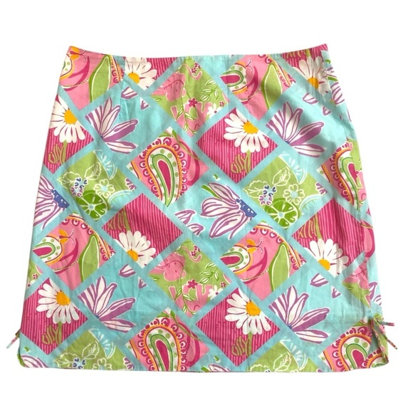 Lilly Pulitzer “Adios Elephant Patch” Skirt - Picture 1 of 9